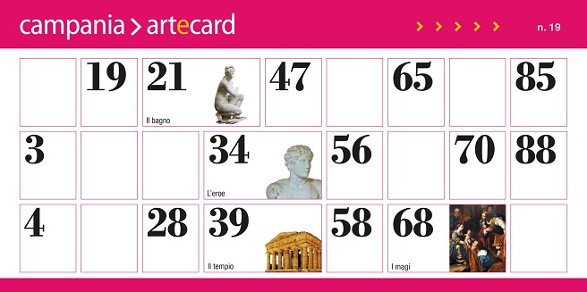 Artecard presenta la prima Tombola dell'Arte dedicata al patrimonio culturale della Campania