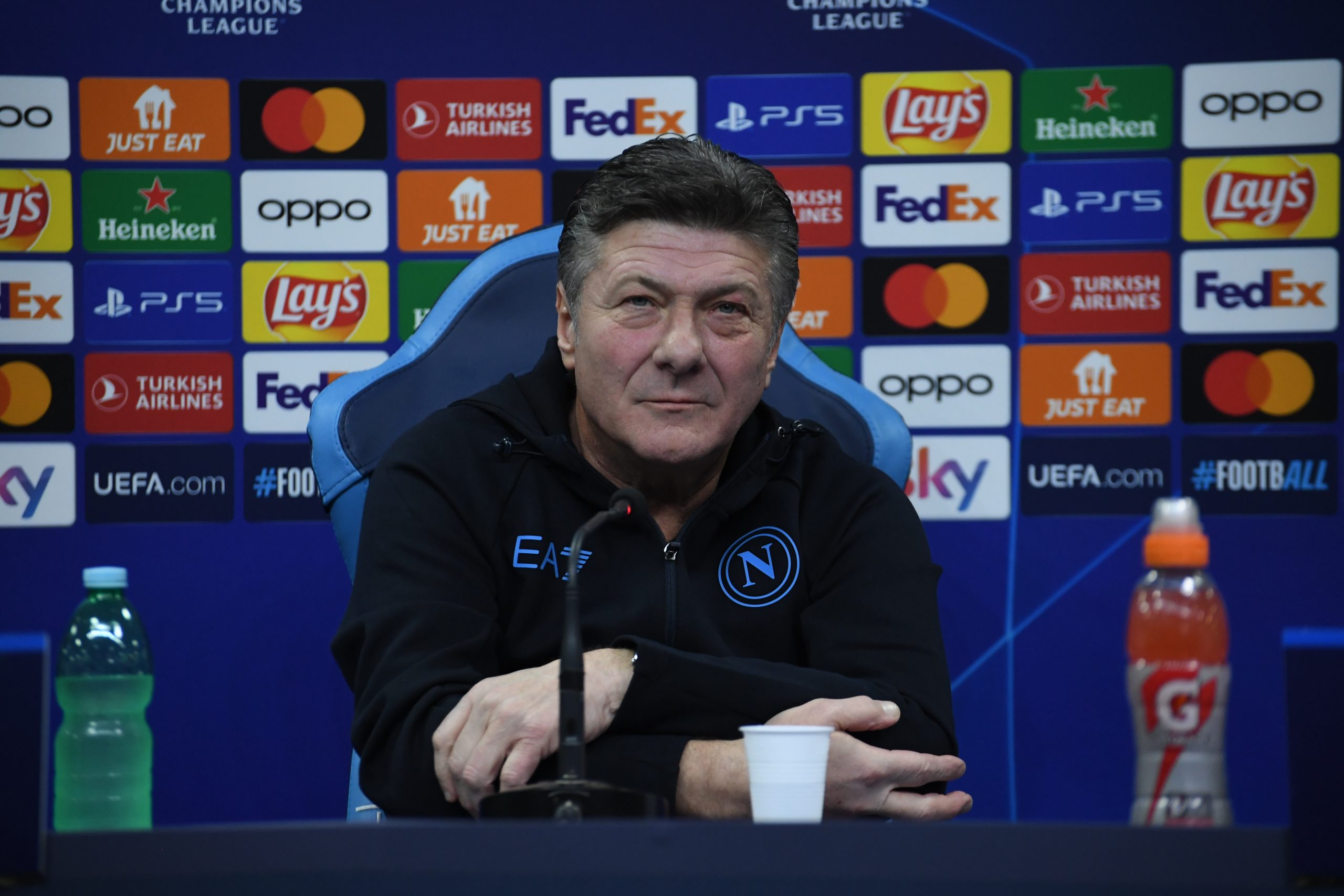 Napoli-Braga, Mazzarri: "Fondamentale passare il turno"