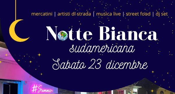 Notte Bianca Sudamericana sul lungomare di Marina di Camerota