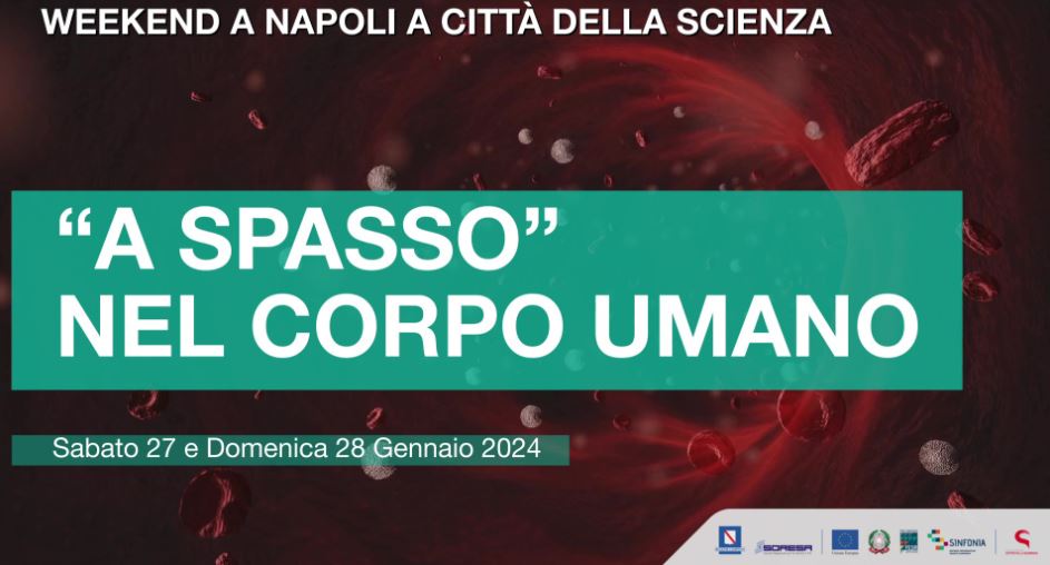 Città della Scienza, si va "A spasso nel corpo umano": il programma del weekend