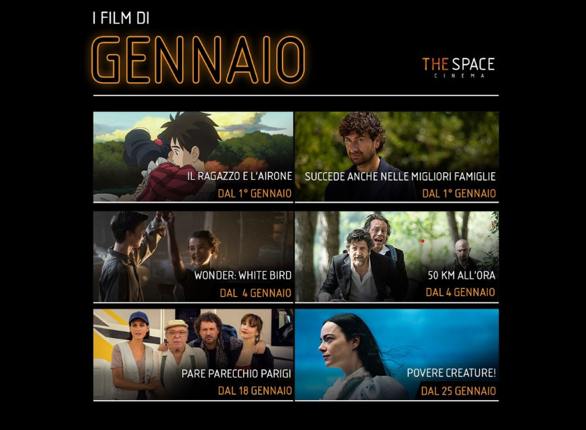 the space cinema - eventi a napoli e in campania