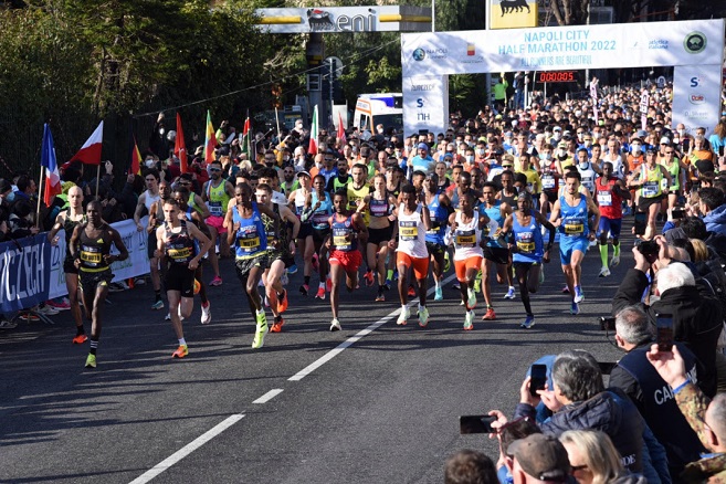 “Napoli City Half Marathon", istituito dispositivo di circolazione per la manifestazione podistica