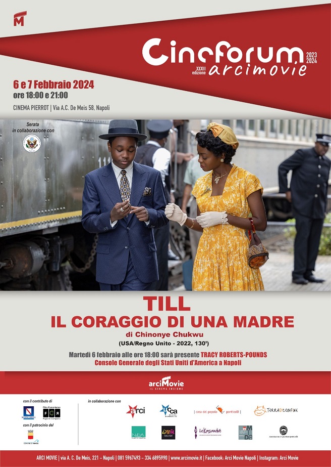 Cinema e diritti civili, Console USA al Cineforum di Arci Movie: a Napoli evento sulle battaglie contro il razzismo