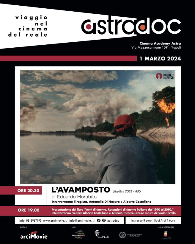 AstraDoc, emergenza climatica Foresta Amazzonica: a Napoli il doc di Edoardo Morabito