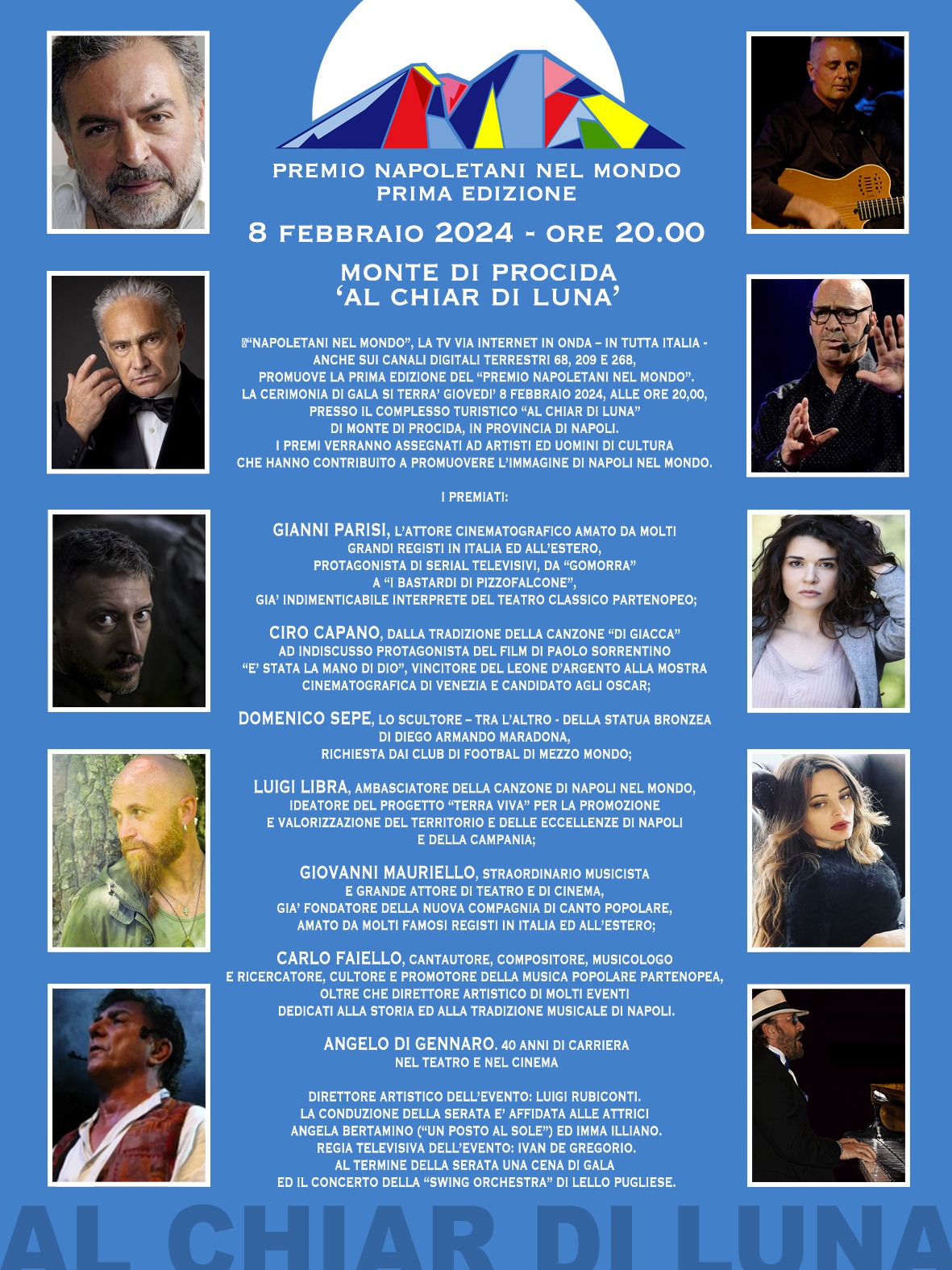 A Monte di Procida il Premio Napoletani nel Mondo