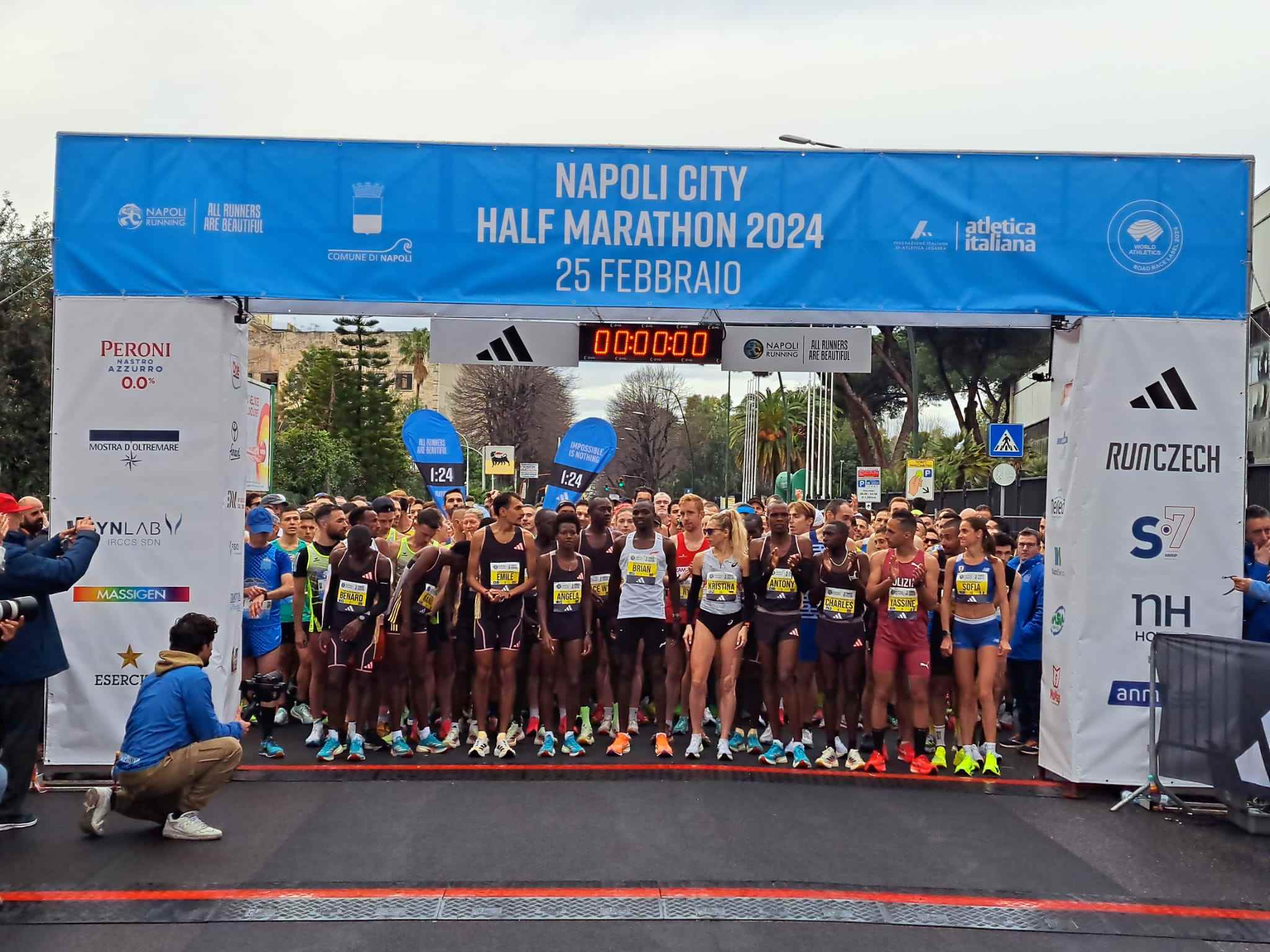 Napoli City Half Marathon, vittoria dei keniani Brian Kwemoi Kirui e Angela Tanui