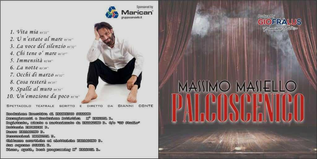 È uscito Palcoscenico il nuovo cd di Massimo Masiello