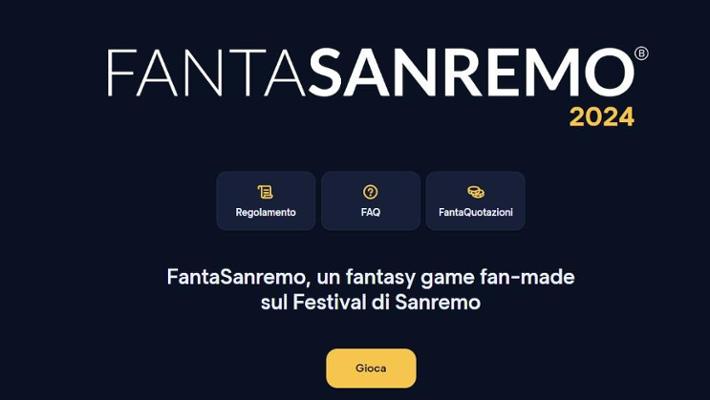 FantaSanremo 2024, cos'è e come funziona il gioco