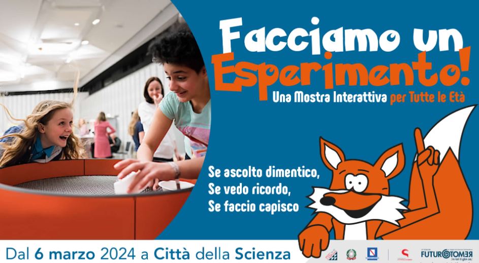 Città della Scienza, a marzo una mostra interattiva per tutte le età