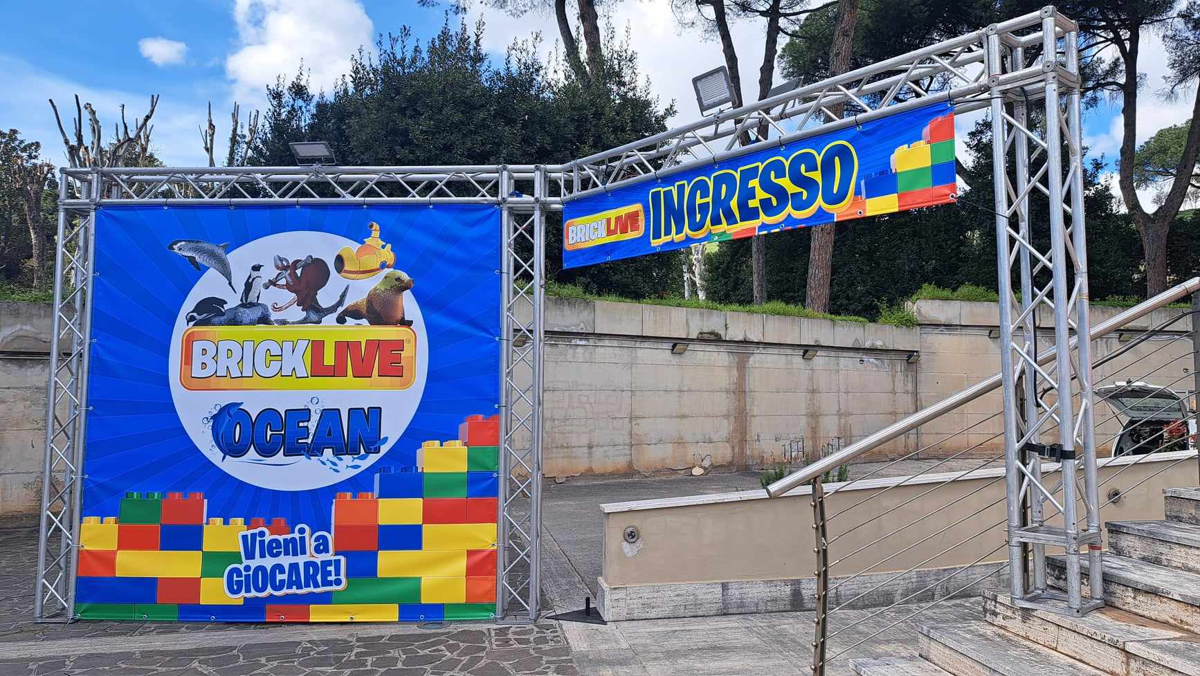 A Pasqua e Pasquetta tutti pazzi per BrickLive OCEAN "Il tuo mondo LEGO" all'Arena Flegrea Indoor