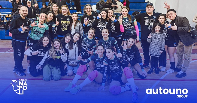Volley Napoli, ancora una vittoria: 3-0 contro il Volley Volla