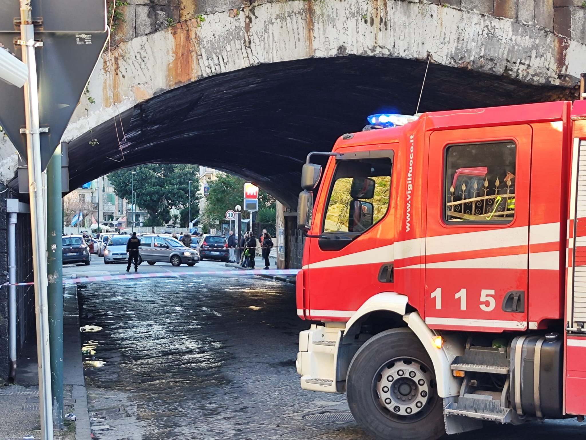 Ponte di Cavalleggeri, riapertura con transennamento