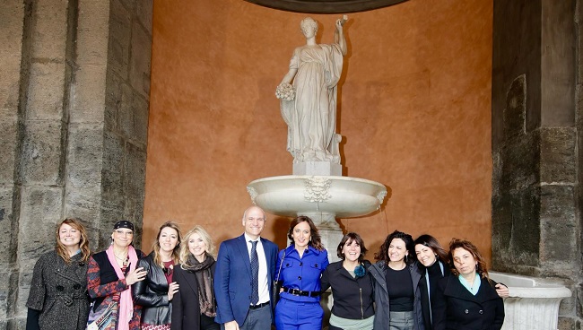 Fontana della Fortuna, completato il restauro nel Cortile d’Onore del Palazzo Reale di Napoli
