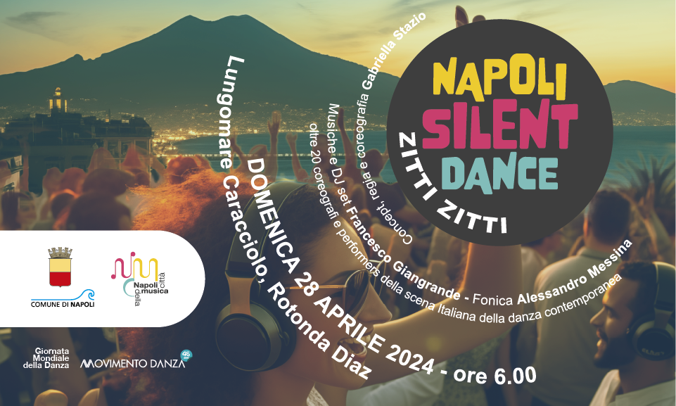 Napoli Silent Dance, evento all'alba sul Lungomare di Napoli