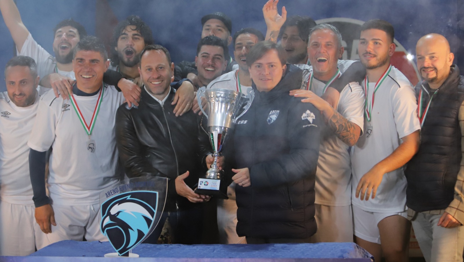 La FLC Napoli C8 vince la serie A di calcio A 8 di Napoli