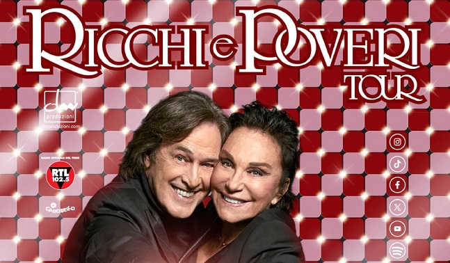 I Ricchi e Poveri in concerto al Belvedere di San Leucio