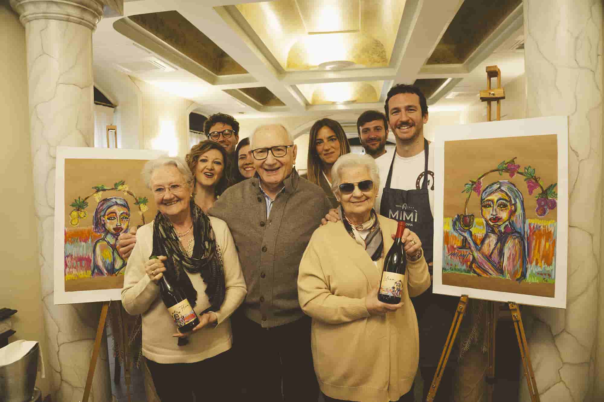 La celebrazione degli 80 anni di Mimì alla Ferrovia continua con i vini Lilina e Flora