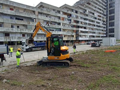 Scampia, al via i lavori alla Vela B