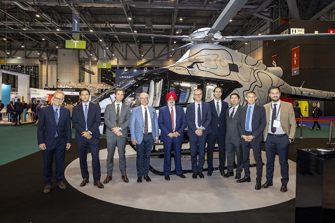 Ebace 2024: Leonardo rafforza il suo ruolo nel mercato elicotteristico Vip-Corporate