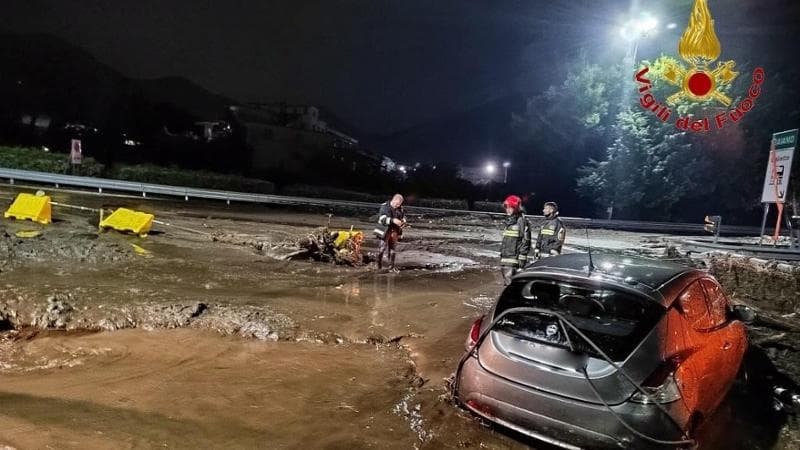 Maltempo in Campania, Regione chiede lo stato di emergenza