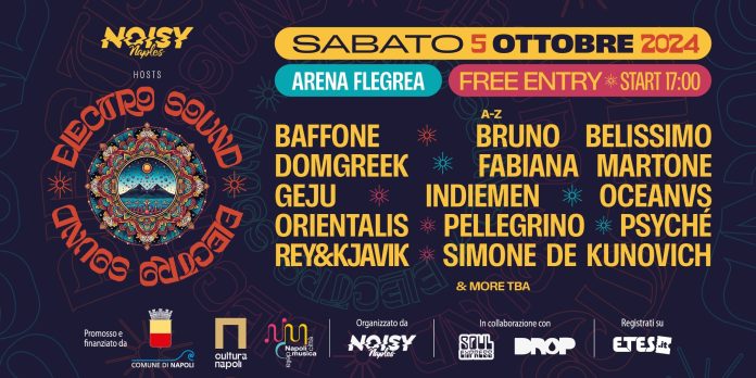 Arena Flegrea: il 5 ottobre arriva "Electro Sound" Arena Flegrea: il 5 ottobre arriva "Electro Sound"