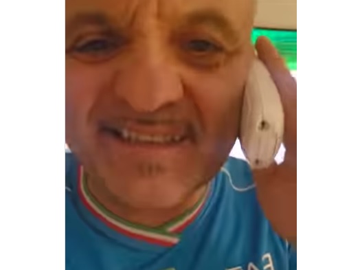 Calcio Napoli, Peppe Iodice 'telefona' a Conte - VIDEO