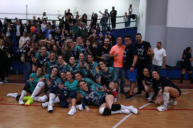 Volley Napoli, prima in casa: vittoria al tie-break contro I Koala Bears