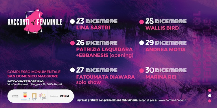 Racconti al femminile, al via la seconda edizione con Lina Sastri ad inaugurare la rassegna