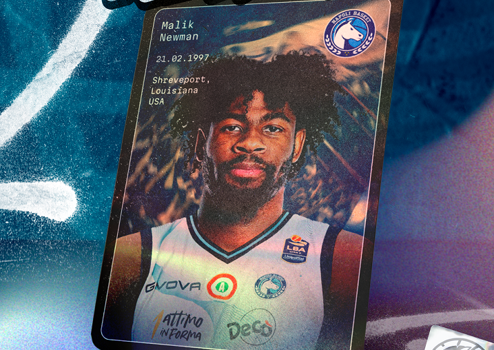 Napoli Basket, ufficiale l'ingaggio di Malik Newman