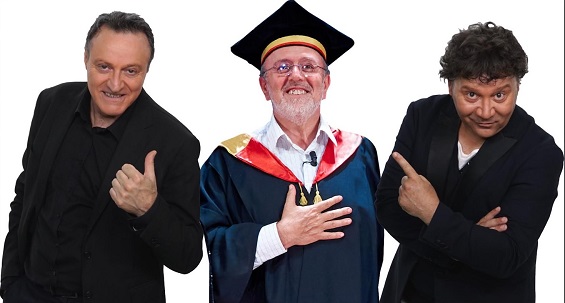 "Lezioni di Napoletanità" al teatro Acacia con Alan De Luca, Amedeo Colella e Lino D’Angiò