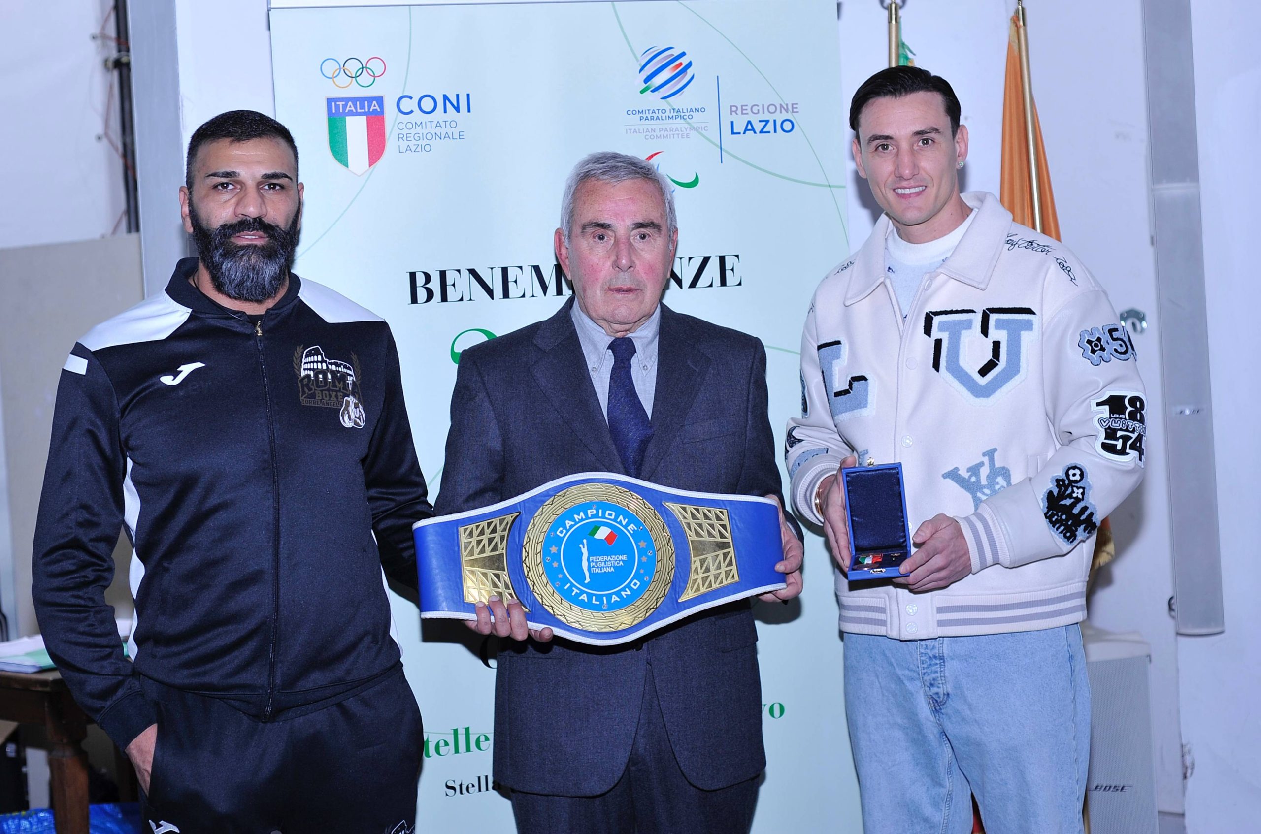 Il pugile Yuri Lupparelli tra gli atleti che hanno ricevuto le Benemerenze Sportive CONI