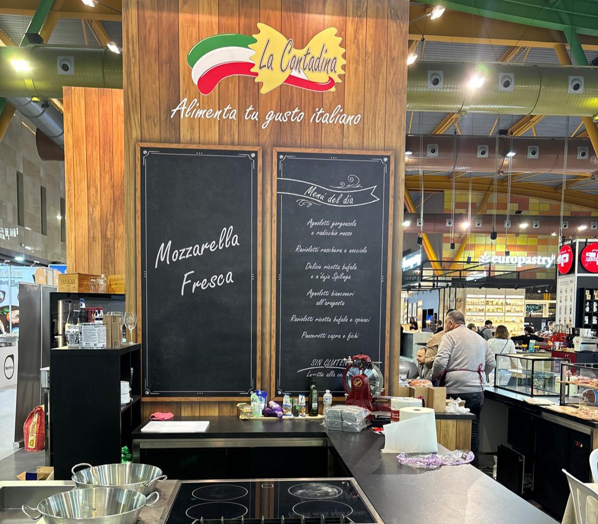 Polselli e La Contadina con un contest alla fiera H&T di Malaga