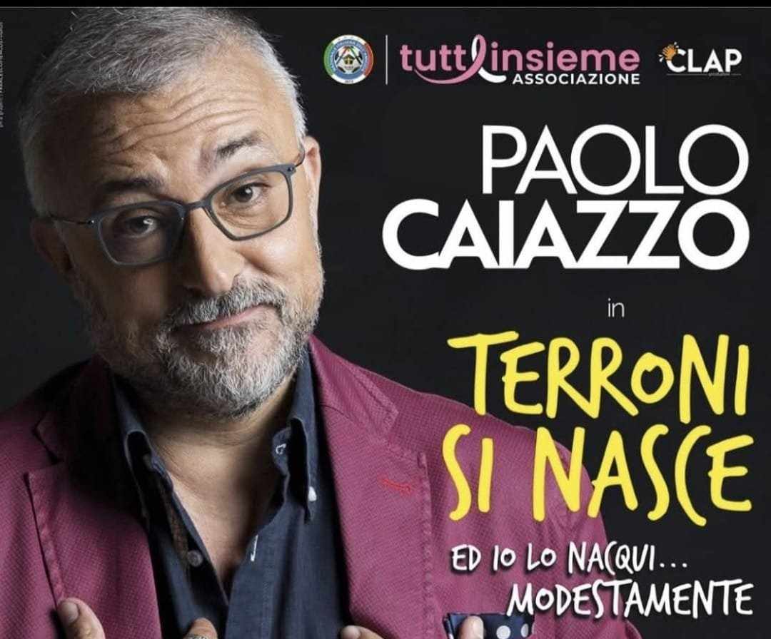 Teatro Acacia per una serata di solidarietà con Paolo Caiazzo e la NIDA Onlus