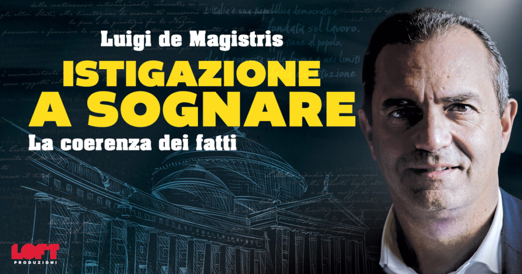 'Istigazione a sognare', Luigi de Magistris al Teatro Acacia