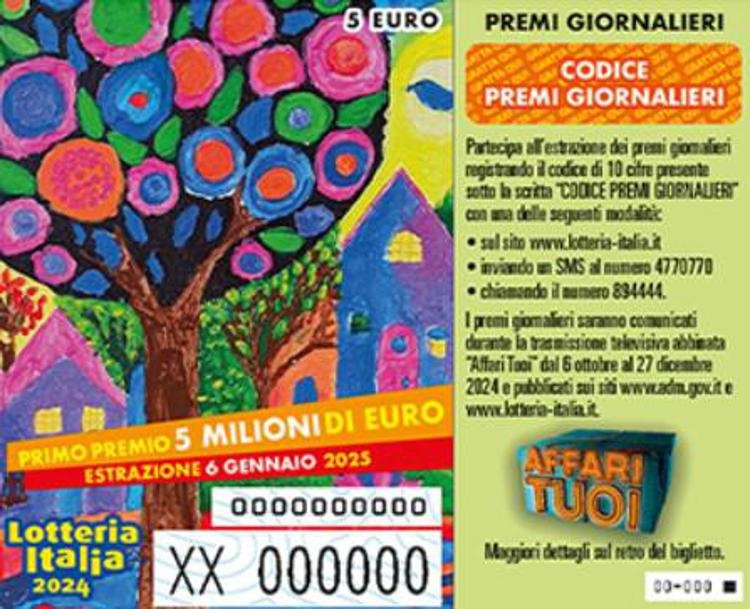 Lotteria Italia 2025, i biglietti vincenti in Campania