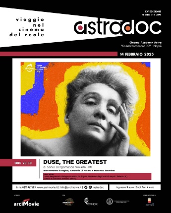 AstraDoc ospita Sonia Bergamasco per l’anteprima napoletana del suo film "Duse The Greatest"