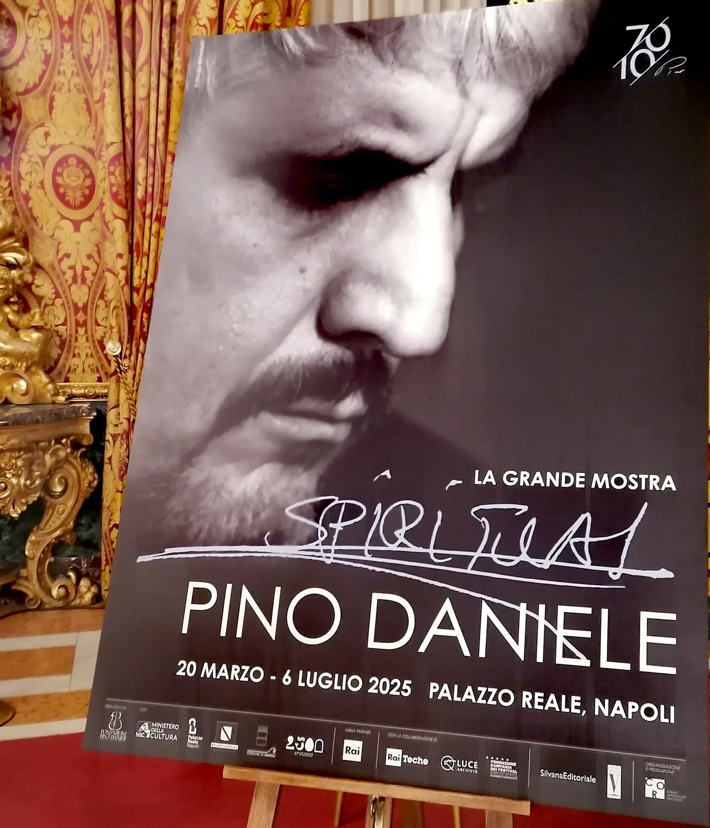 A Palazzo Reale di Napoli la mostra inedita "PINO DANIELE. SPIRITUAL"