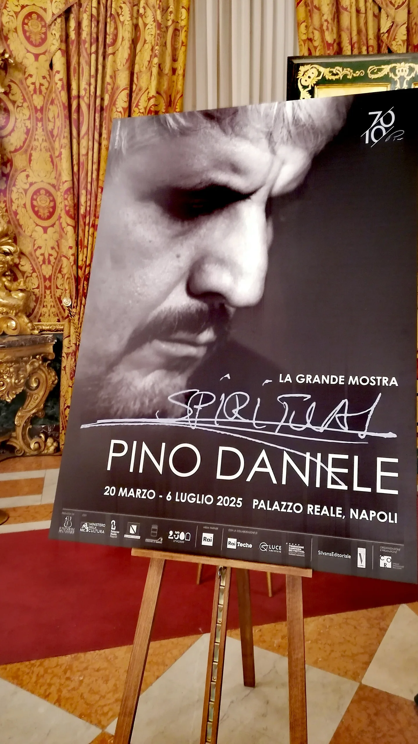 A Palazzo Reale di Napoli la mostra inedita "PINO DANIELE. SPIRITUAL"
