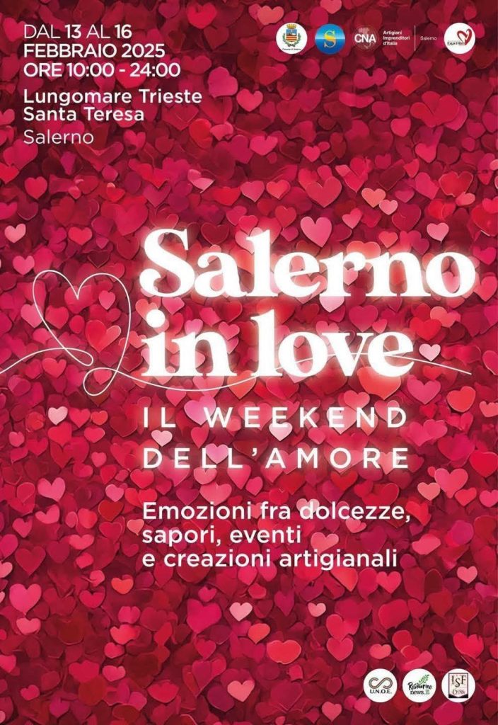 Salerno in love, per San Valentino un week-end di eventi sul Lungomare Trieste