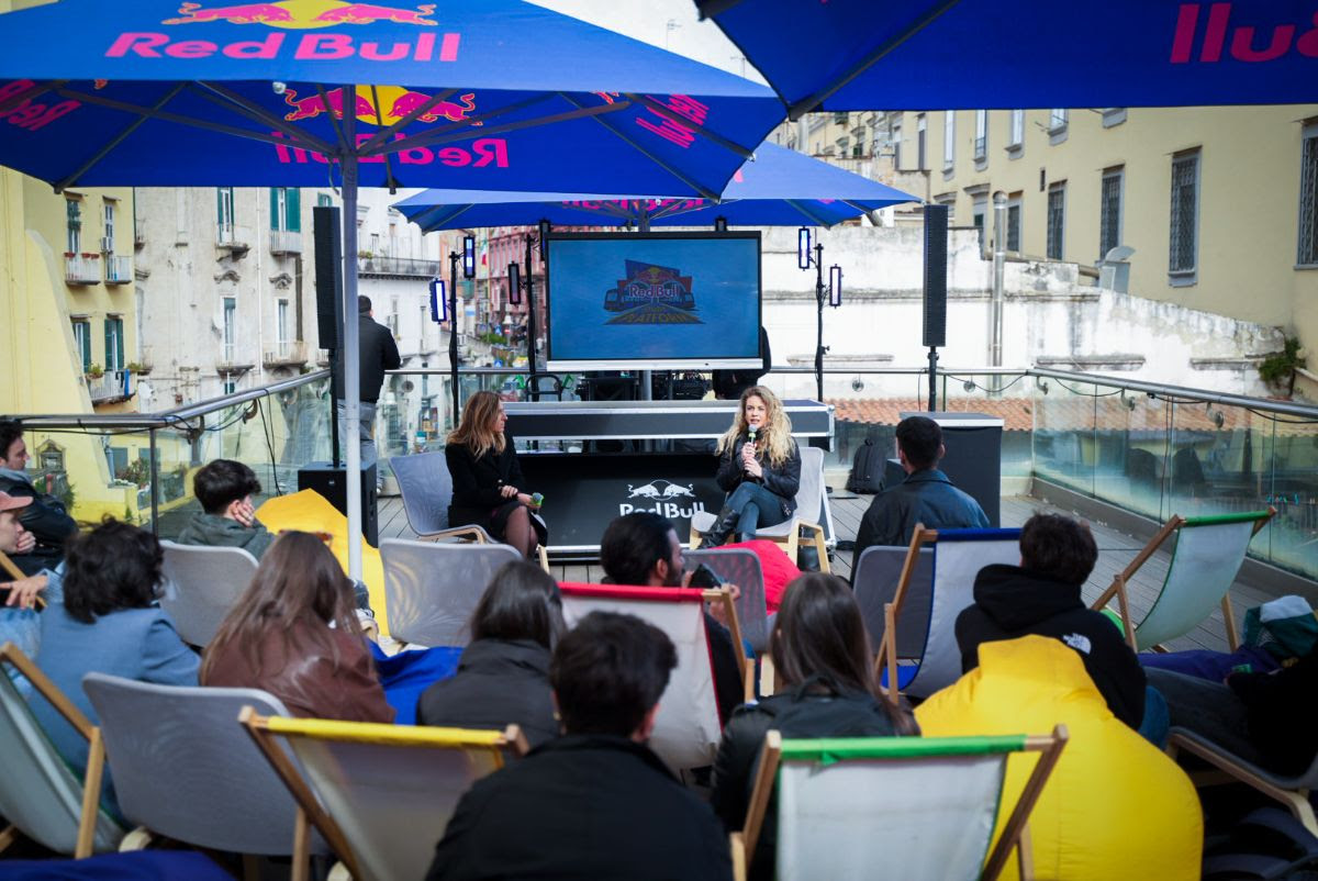 alla stazione ferroviaria eav di montesanto a napoli l evento red bull study platform