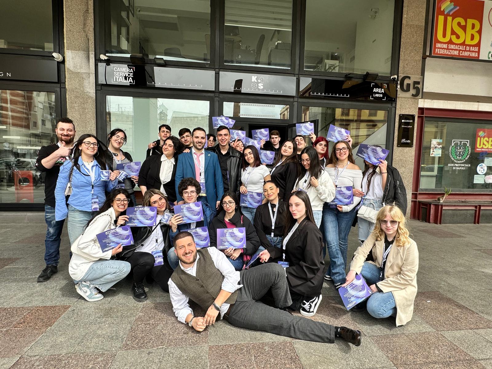 Hackathon School Edition: Gli studenti del Marconi di Giugliano ad AreaLab 35