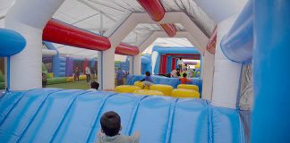 Arriva a Napoli Fuorigrotta SuperJUMP, ben 2000 mq di gonfiabili al coperto