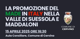 I Comuni della Valle di Suessola e di Maddaloni celebrano la Giornata Nazionale del Made in Italy
