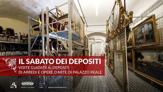 Palazzo Reale e Villa Pignatelli, aperture serali e visite guidate al laboratorio di restauro della reggia