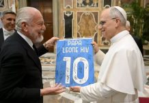 Calcio Napoli in udienza dal Papa: "Congratulazioni"