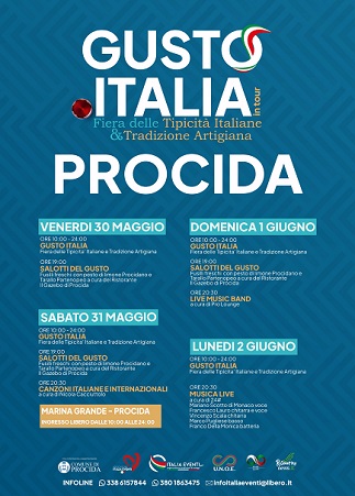 L’isola di Procida è pronta ad accogliere Gusto Italia