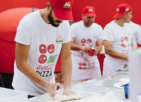 parte coca cola pizza village 2025 con gusto cuore e consapevolezza