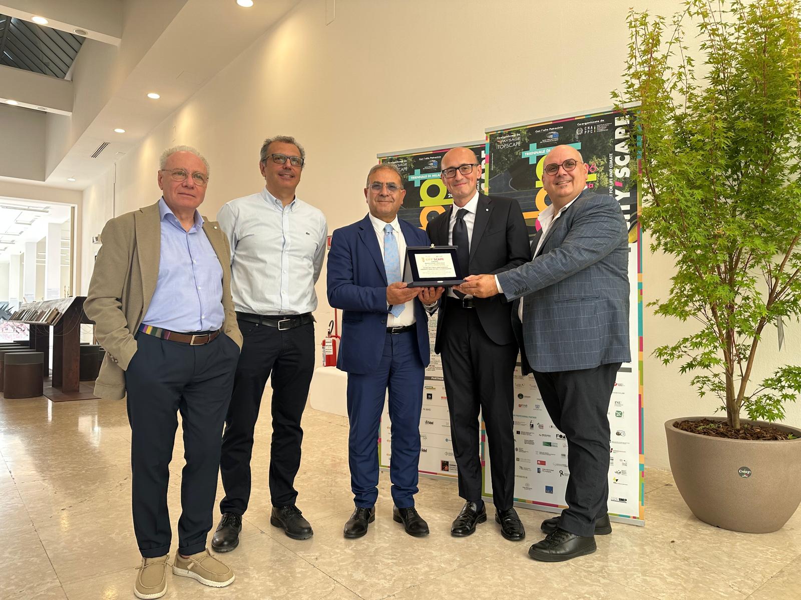 Boscoreale premiata all’edizione “City’Scape Award & Symposium” alla Triennale di Milano