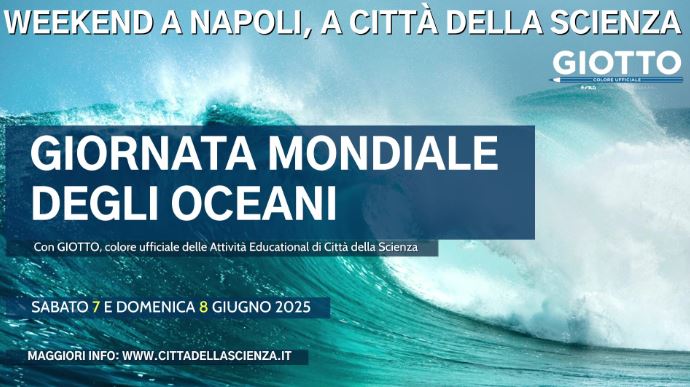 Weekend a Città della Scienza con la “Giornata mondiale degli oceani” Weekend a Città della Scienza con la “Giornata mondiale degli oceani”
