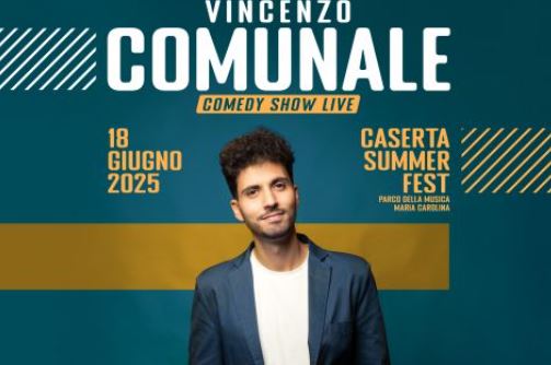 Vincenzo Comunale in Comedy Show Live scena a Caserta Vincenzo Comunale in Comedy Show Live scena a Caserta